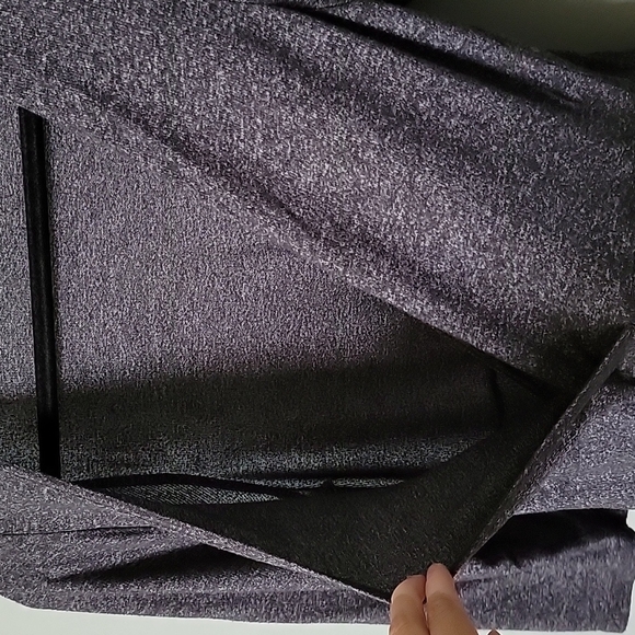 Torrid Goth Comfy Gray Faux Wrap Soft Stretch Surplice Dress Medium - Picture 5 of 8